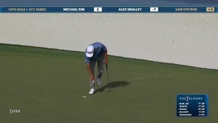 Sam Stevens | Round 2 | 14th hole | Shot 4 | 2025 THE PLAYERS