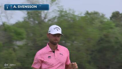 Adam Svensson | Round 3 | 1st hole | Shot 5 | 2025 Houston Open