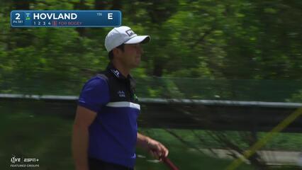 Viktor Hovland | Round 1 | 2nd hole | Shot 5 | 2025 Truist Championship