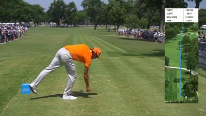 Rickie Fowler | Round 4 | 2nd hole | Shot 1 | 2025 Charles Schwab