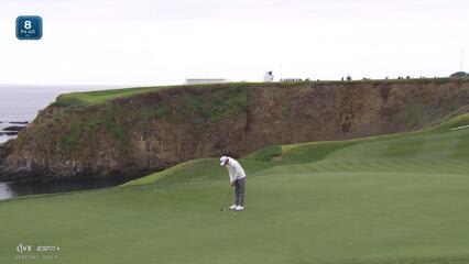 Rickie Fowler | Round 1 | 8th hole | Shot 4 | 2025 AT&T Pebble Beach