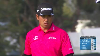 Hideki Matsuyama | Round 2 | 9th hole | Shot 5 | 2025 Genesis