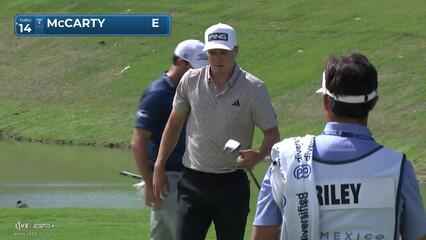 Matt McCarty | Round 1 | 5th hole | Shot 3 | 2025 Mexico Open