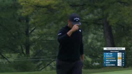 Xander Schauffele | Round 3 | 8th hole | Shot 4 | 2025 Baycurrent
