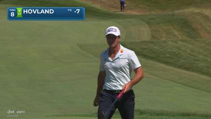 Viktor Hovland | Round 3 | 8th hole | Shot 3 | 2026 RBC Canadian