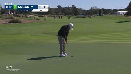 Matt McCarty | Round 1 | 11th hole | Shot 4 | 2024 The RSM Classic
