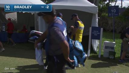 Keegan Bradley | Round 1 | 10th hole | Shot 1 | 2026 Sony Open