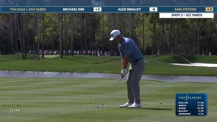 Sam Stevens | Round 2 | 7th hole | Shot 2 | 2025 THE PLAYERS