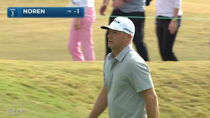 Alex Noren | Round 1 | 1st hole | Shot 3 | 2026 The American Express