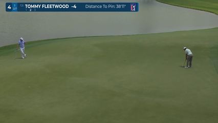 Tommy Fleetwood | Round 3 | 4th hole | Shot 3 | 2026 Cadillac
