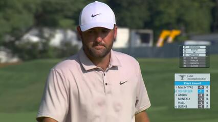 Scottie Scheffler | Round 3 | 14th hole | Shot 3 | 2025 BMW Championship