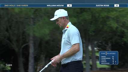 Justin Rose | Round 4 | 2nd hole | Shot 5 | 2026 THE PLAYERS