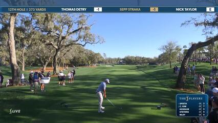 Sepp Straka | Round 1 | 12th hole | Shot 1 | 2025 THE PLAYERS