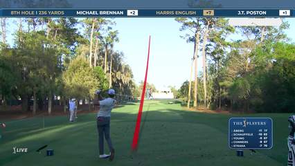 Harris English | Round 2 | 8th hole | Shot 1 | 2026 THE PLAYERS