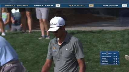 Ricky Castillo | Round 1 | 9th hole | Shot 5 | 2026 THE PLAYERS