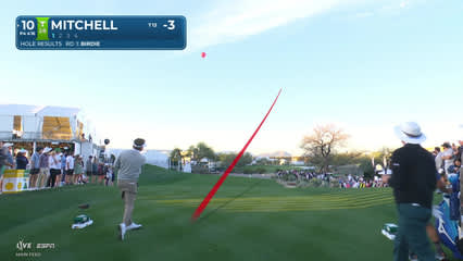Keith Mitchell | Round 2 | 10th hole | Shot 1 | 2026 WM Phoenix Open