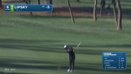 David Lipsky | Round 2 | 6th hole | Shot 2 | 2026 Valspar