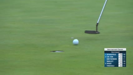 Alex Smalley | Round 3 | 11th hole | Shot 4 | 2025 Baycurrent