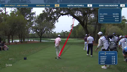 Michael Kim | Round 1 | 6th hole | Shot 1 | 2026 THE PLAYERS