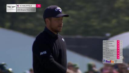 Xander Schauffele | Round 3 | 2nd hole | Shot 5 | 2025 Genesis Scottish Open