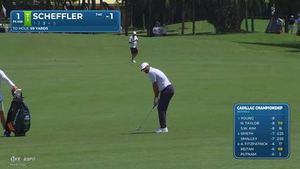 Scottie Scheffler | Round 2 | 1st hole | Shot 3 | 2026 Cadillac