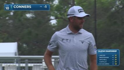 Corey Conners | Round 1 | 10th hole | Shot 4 | 2025 Valspar