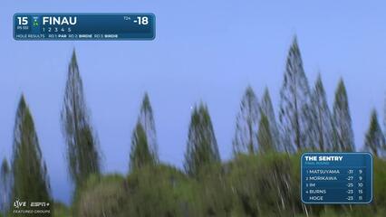 Tony Finau | Round 4 | 15th hole | Shot 1 | 2025 The Sentry