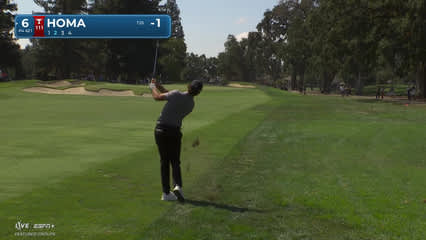 Max Homa | Round 1 | 6th hole | Shot 2 | 2025 Procore