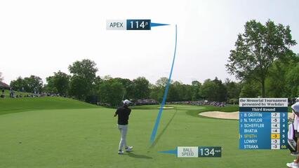 Jordan Spieth | Round 3 | 6th hole | Shot 2 | 2025 the Memorial