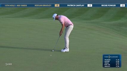 Keegan Bradley | Round 1 | 15th hole | Shot 4 | 2025 THE PLAYERS