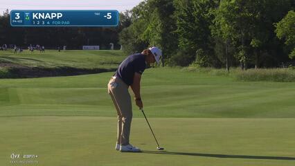 Jake Knapp | Round 4 | 3rd hole | Shot 4 | 2025 THE CJ CUP