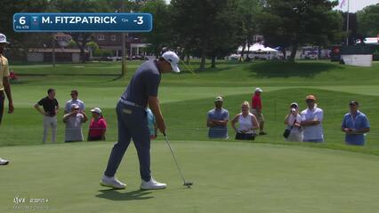 Matt Fitzpatrick | Round 1 | 6th hole | Shot 4 | 2025 Rocket Classic