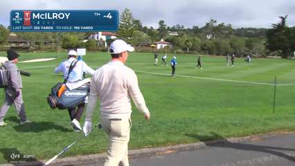 Rory McIlroy | Round 2 | 2nd hole | Shot 2 | 2026 AT&T Pebble Beach
