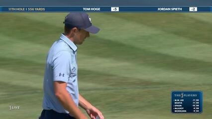 Jordan Spieth | Round 3 | 11th hole | Shot 4 | 2025 THE PLAYERS