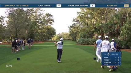 Kevin Yu | Round 1 | 2nd hole | Shot 1 | 2026 THE PLAYERS