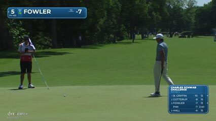 Rickie Fowler | Round 2 | 5th hole | Shot 5 | 2025 Charles Schwab