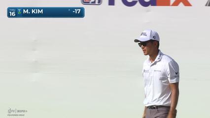Michael Kim | Round 4 | 16th hole | Shot 3 | 2025 WM Phoenix Open