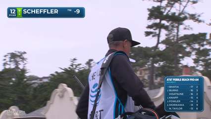 Scottie Scheffler | Round 3 | 12th hole | Shot 2 | 2026 AT&T Pebble Beach