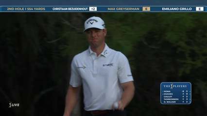 Max Greyserman | Round 1 | 2nd hole | Shot 4 | 2026 THE PLAYERS