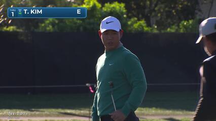 Tom Kim | Round 1 | 1st hole | Shot 4 | 2025 Arnold Palmer