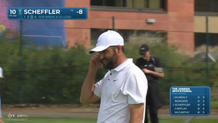 Scottie Scheffler | Round 4 | 10th hole | Shot 4 | 2025 Genesis