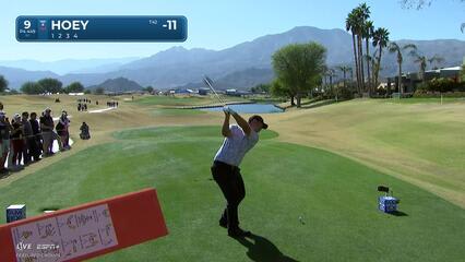 Rico Hoey | Round 4 | 9th hole | Shot 1 | 2025 The American Express
