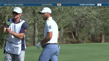 Sam Burns | Round 3 | 2nd hole | Shot 3 | 2026 THE PLAYERS
