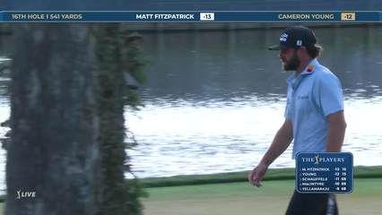 Cameron Young | Round 4 | 16th hole | Shot 5 | 2026 THE PLAYERS