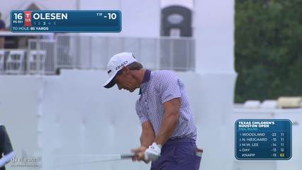 Thorbjørn Olesen | Round 4 | 16th hole | Shot 3 | 2026 Texas Children's