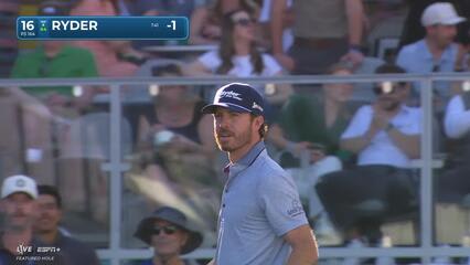 Sam Ryder | Round 1 | 16th hole | Shot 1 | 2025 WM Phoenix Open