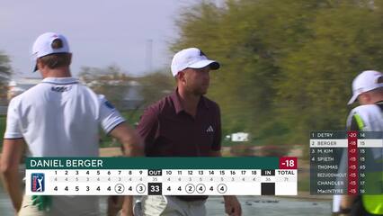 Daniel Berger | Round 4 | 15th hole | Shot 4 | 2025 WM Phoenix Open