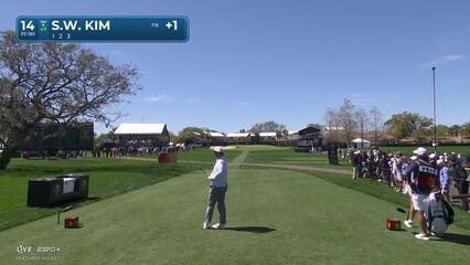 Si Woo Kim | Round 1 | 14th hole | Shot 1 | 2025 Arnold Palmer