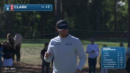 Wyndham Clark | Round 2 | 17th hole | Shot 3 | 2026 Valspar