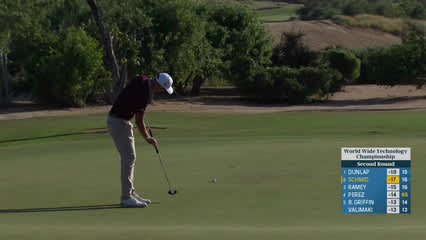 Matti Schmid | Round 2 | 8th hole | Shot 4 | 2025 World Wide Technology